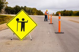 construction zone sign