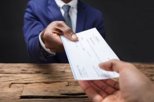personal injury settlement paid out