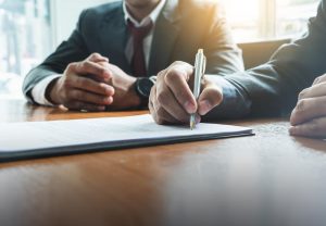 signing your personal injury settlement paperwork
